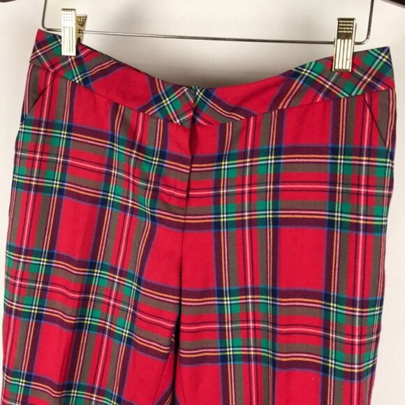 VINEYARD VINES • Jolly Plaid Cocktail Pant NWT - Picture 2 of 6